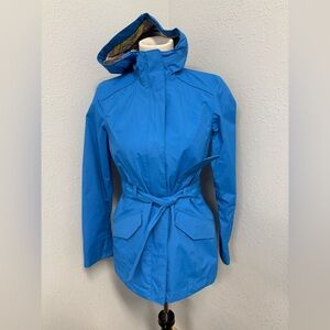 The North Face Blue Hooded Jacket Womens Small